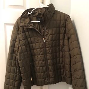 JCrew quilted coat
